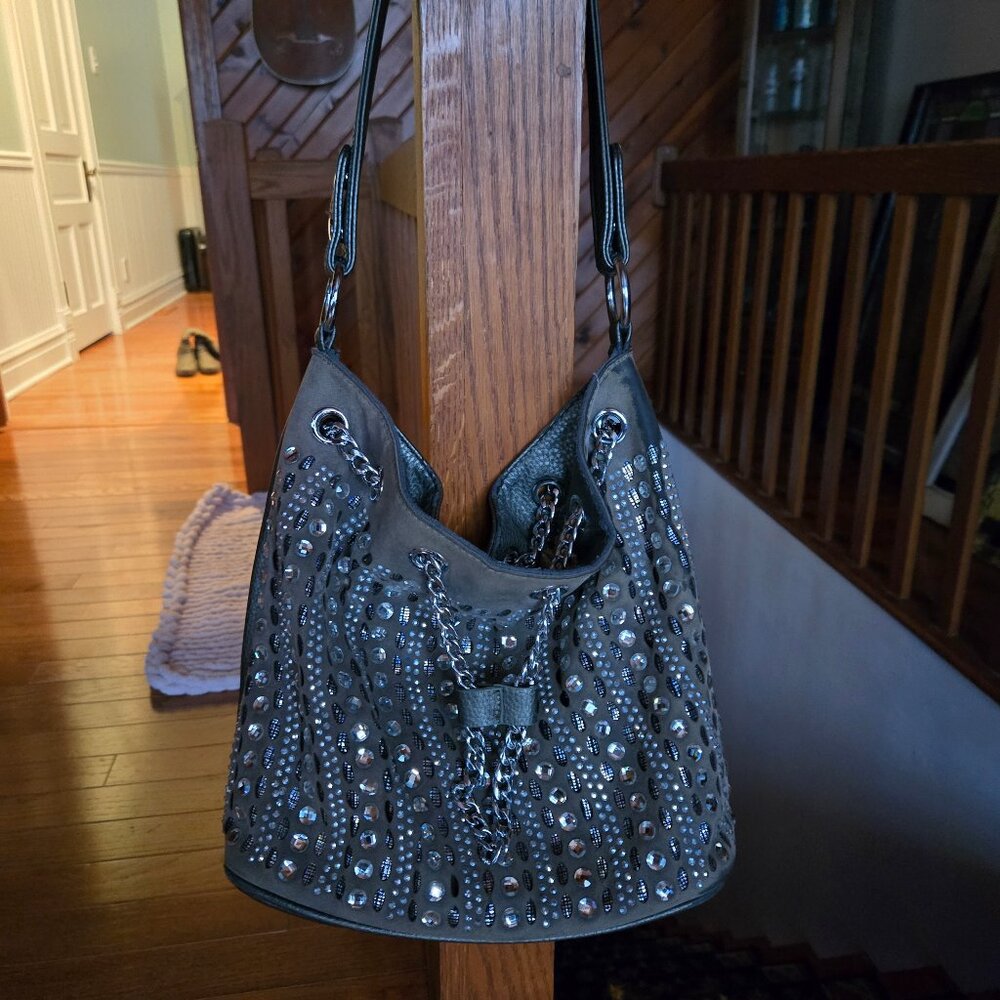 Bling hobo bag